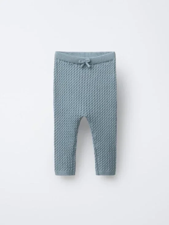 Zara Baby Cable Knit Leggings - Picture 1 of 2